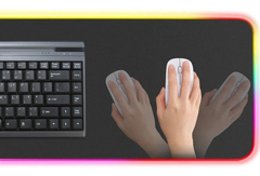 Imagen de MOUSE PAD CON LUZ RGB 300X800X4 MM YT-0308