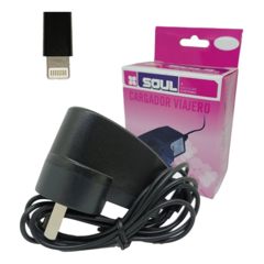 CARGADOR 220V SOUL LIGHTNING DBS NEGRO - tienda online