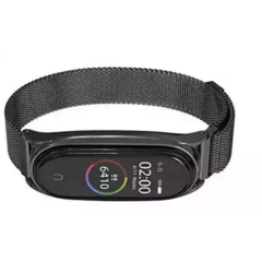 MALLA SMARTBAND XIAOMI MI BAND 5 6 MILANESE METALICA en internet