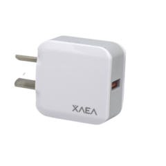CARGADOR PARED XAEA 1 USB + CABLE TIPO C