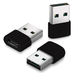 ADAPTADOR USB C HEMBRA A USB A MACHO CORTO - tienda online