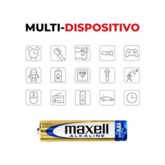 Imagen de PILA AAA MAXELL X1 ALKALINA LR03