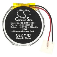 BATERIA P/ RELOJ GARMIN FENIX 1 / 2 CAMERON SINO 300MAH - comprar online