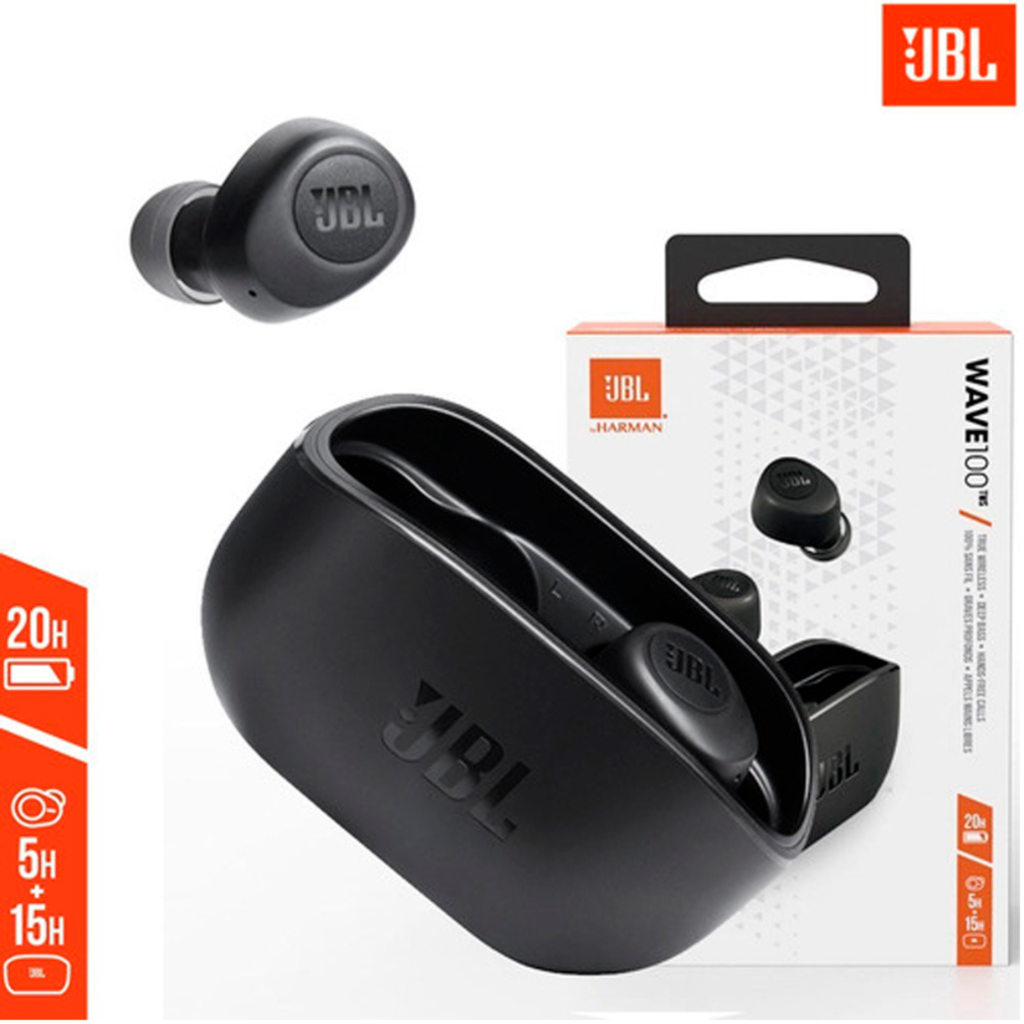 Audífonos Inalámbricos JBL Wave 100 TWS, In-Ear, Bluetooth