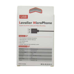 MICROFONO CORBATERO P/ CELULAR FICHA USB GL-138 - tienda online