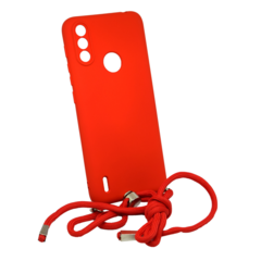 FUNDA COLGANTE P/ MOTOROLA E7 I POWER CON CORDON en internet