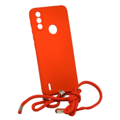 FUNDA COLGANTE P/ MOTOROLA E7 I POWER CON CORDON - DB Store