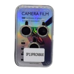 VIDRIO TEMPLADO P/ IPHONE 13 PRO CAMARA TRASERA C/ DIAMANTES