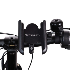 SOPORTE P/ CELULAR HYBRIDCITY CAÑO BICI MOTO MONOPATIN 50 A 95 MM - DB Store