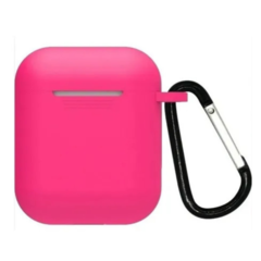 FUNDA AIRPODS SILICONA C/ GANCHO COLGAR en internet