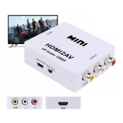 CONVERSOR HDMI A AV RCA 3115 - tienda online