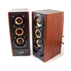 PARLANTES GENIUS SP-HF800A II MADERA WOOD - DB Store