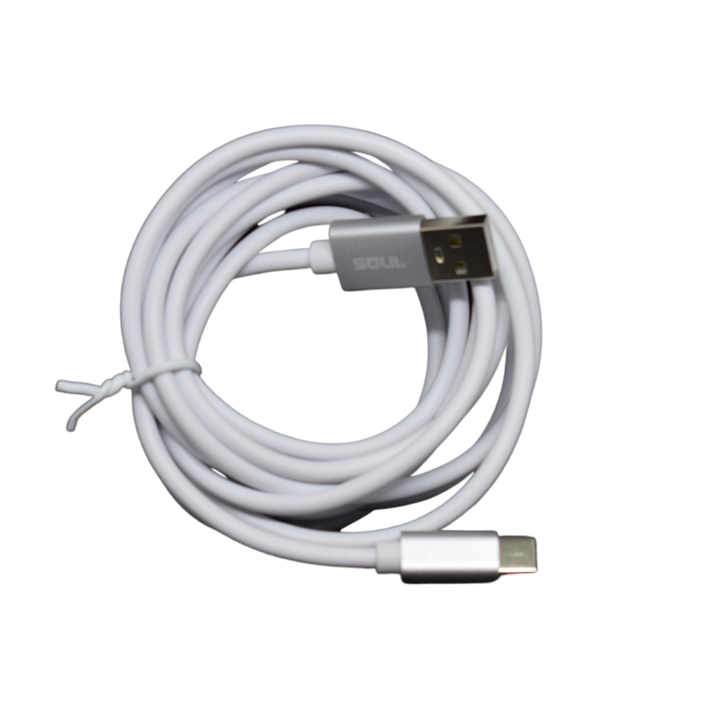 CABLE TIPO C A TIPO C 2MTS BLANCO MARCA AON
