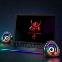 Imagen de PARLANTE MAXELL SAMURAI SSG-700 LUZ LED ENTRADA 3.5 Y USB