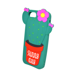 FUNDA P/ IPHONE 6 7 8 3D CACTUS en internet