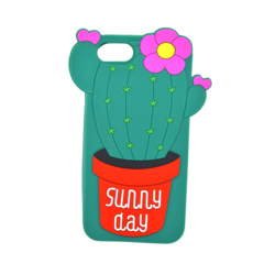 FUNDA P/ IPHONE 6 7 8 3D CACTUS - comprar online