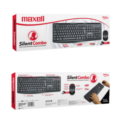 Imagen de KIT TECLADO + MOUSE INALAMBRICO MAXELL WKBC-300