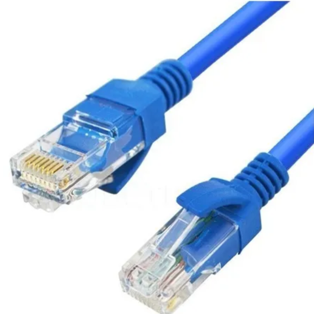 Cable Ethernet 5 Metros, FTP Blindado Cable de Red 5m Largo RJ45 Cat6  Gigabit Alta Velocidad Cable Internet, Plug and Play Cable LAN, Banda Ancha  Azul