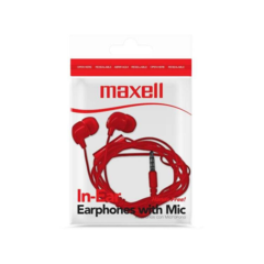 AURICULARES MAXELL IN EAR MICROFONO IN BAX MANOS LIBRES - DB Store