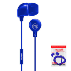 AURICULARES MAXELL IN EAR MICROFONO IN BAX MANOS LIBRES - DB Store