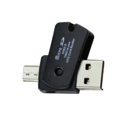 Imagen de ADAPTADOR OTG USB A MICRO USB LECTOR MEMORIAS