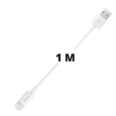 CABLE CARGADOR 1 METRO USB LIGHTNING P IPHONE 5 6 7 8 X - comprar online