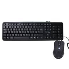 KIT TECLADO + MOUSE USB NETMAK NMKB325