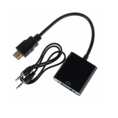 ADAPTADOR HDMI A VGA + AUDIO - tienda online