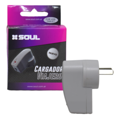 CARGADOR PARED P/ TABLET USB 220V SOUL