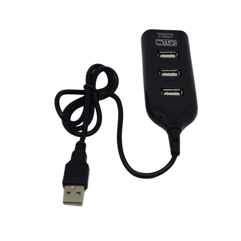 HUB 4 PUERTOS USB 2.0 GTC MULTIPLICADOR - DB Store