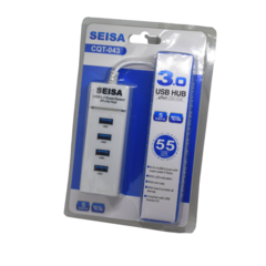 Imagen de USB HUB 3.0 4 PUERTOS 55 CM CQT-043 SEISA