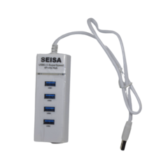 USB HUB 3.0 4 PUERTOS 55 CM CQT-043 SEISA en internet