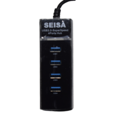 USB HUB 3.0 4 PUERTOS 55 CM CQT-043 SEISA - DB Store