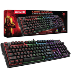 TECLADO MECANICO MAXELL USB LED GAMING CA-MKB - tienda online