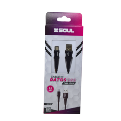 CABLE USB FULL JEAN TYPE-C 1.2 MT SOUL