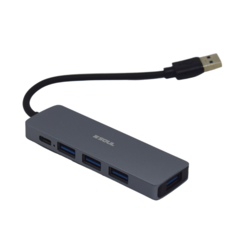 ADAPTADOR HUB 5 EN 1 USB 3.0 A USB A + USB C SOUL en internet
