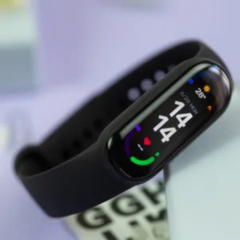 SMARTWATCH MI BAND 7 NEGRO XIAOMI - tienda online