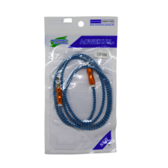 CABLE AUXILIAR 3.5MM MALLADO BLANCO - DB Store