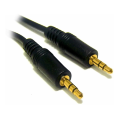 CABLE AUXILIAR AUDIO 3.5MM A 3.5MM 5 METROS - DB Store