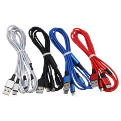 CABLE 3 EN 1 USB A MICRO USB / TIPO C / LIGHTNING - DB Store