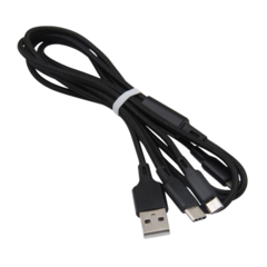 CABLE 3 EN 1 USB A MICRO USB / TIPO C / LIGHTNING - comprar online