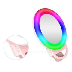 ARO LUZ LED RGB CLIP PARA CELULAR AL20 - tienda online