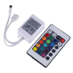 CONTROL REMOTO + FUENTE TIRA LED - DB Store