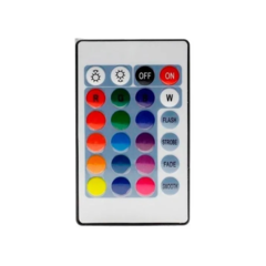 COMBO 10 CONTROL REMOTO RGB TIRA DE LED 24 BOTONES C/ CONTROLADOR en internet