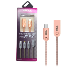 Imagen de CABLE USB IRON FLEX TIPO C