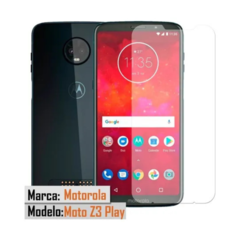 VIDRIO TEMPLADO P/ MOTOROLA Z3 PLAY - tienda online