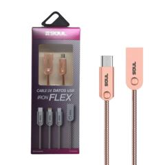 CABLE USB IRON FLEX MICRO USB