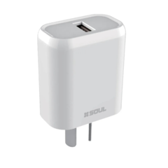 CARGADOR VIAJERO USB X1 2.4A MICRO USB BLANCO CVQ-USB2BM en internet