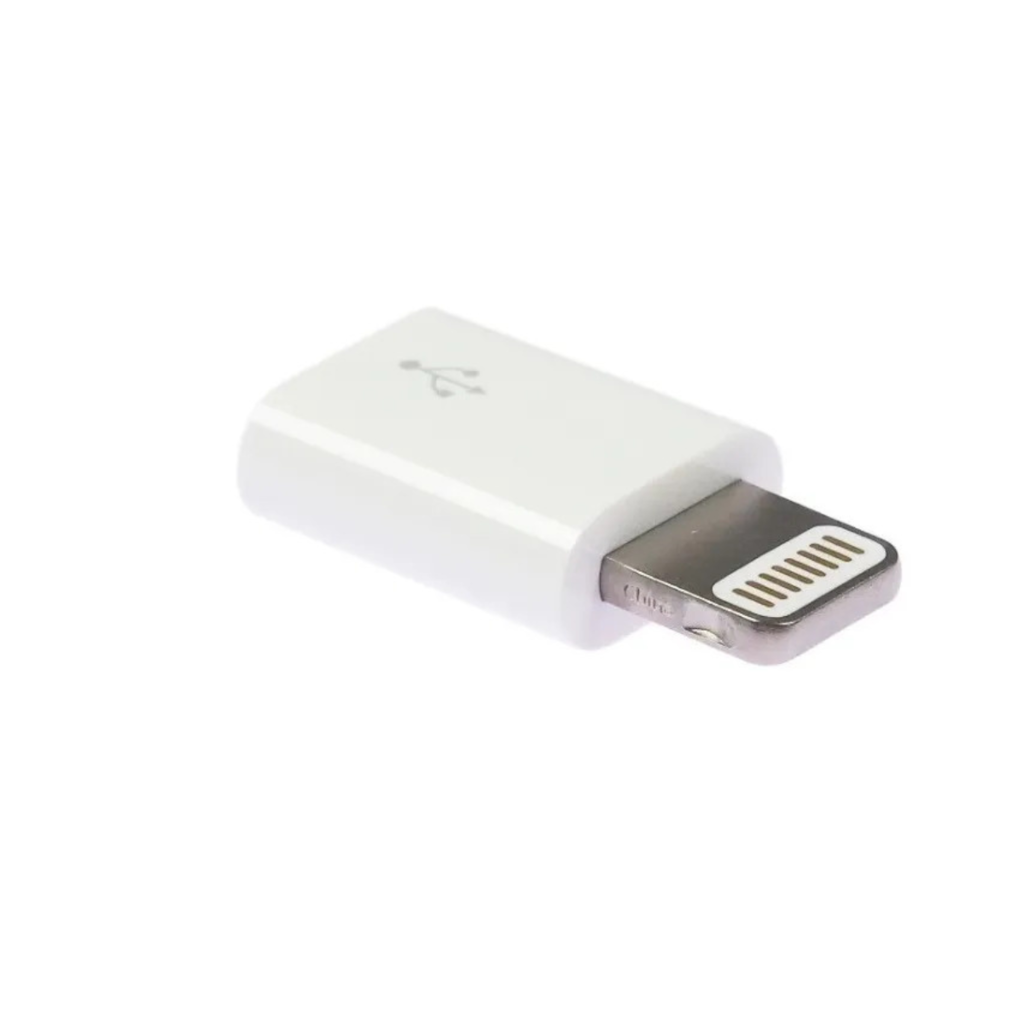 ADAPTADOR MICRO USB A LIGHTNING PARA IPHONE - DB Store