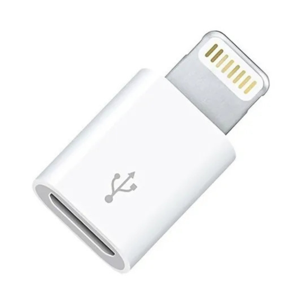 ADAPTADOR MICRO USB A LIGHTNING PARA IPHONE - DB Store